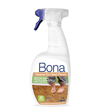 Bona cleaner for oiled floors