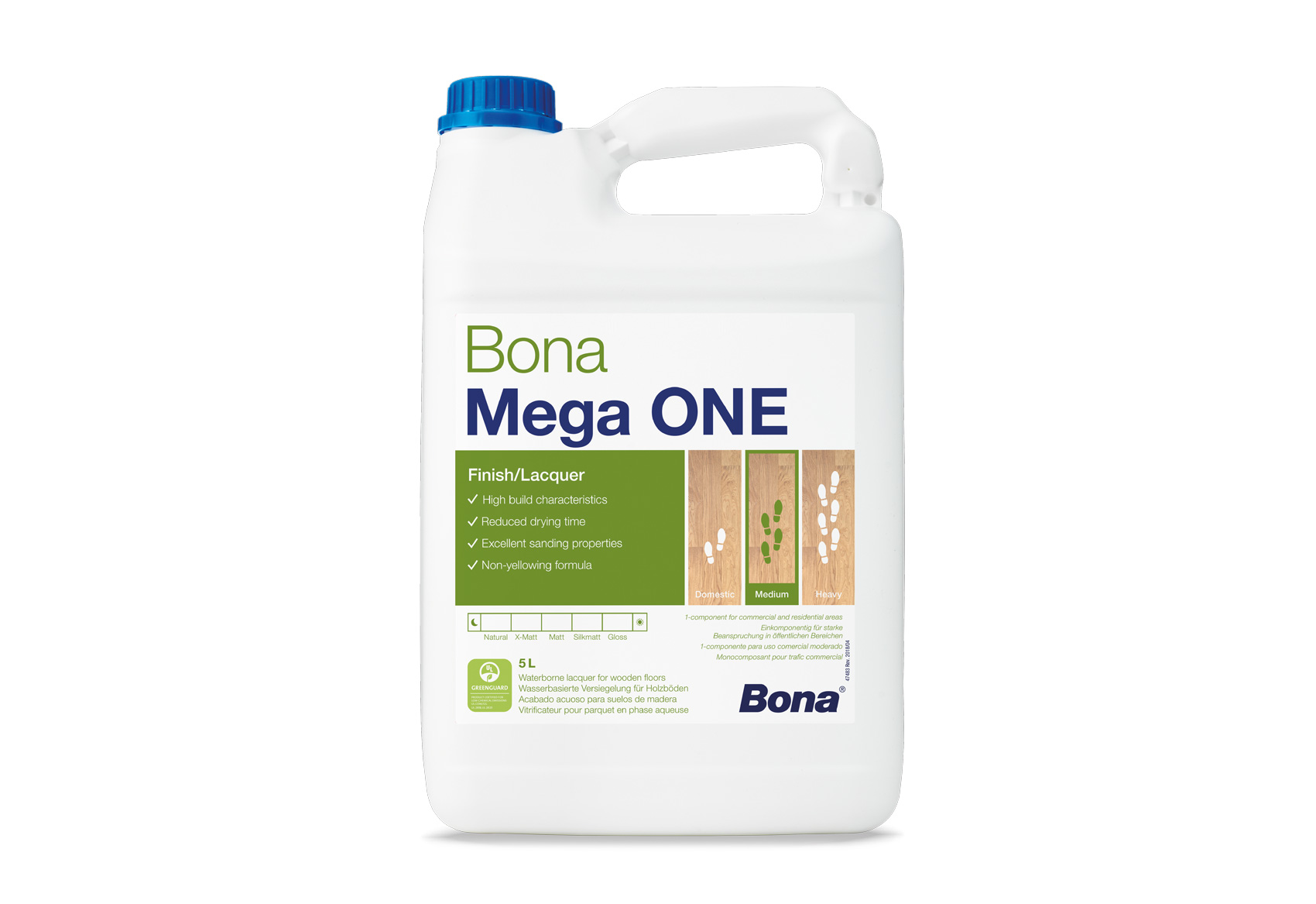Bona Mega ONE waterbased, nontoxic, timber floor finish coating