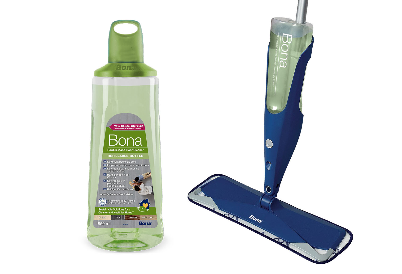 Bona Hard Surface Floor Spray Mop Kit