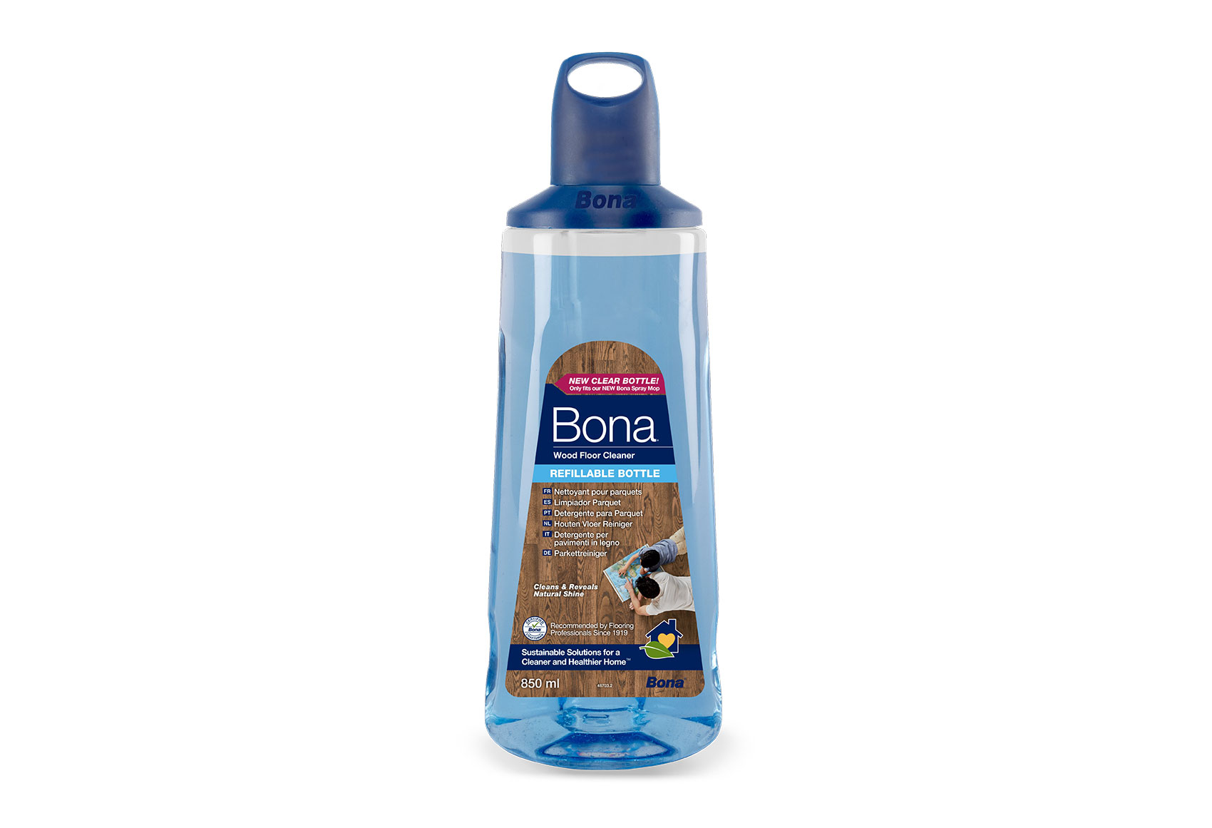 Bona Wood Floor Cleaner 850 ml Mop Refill