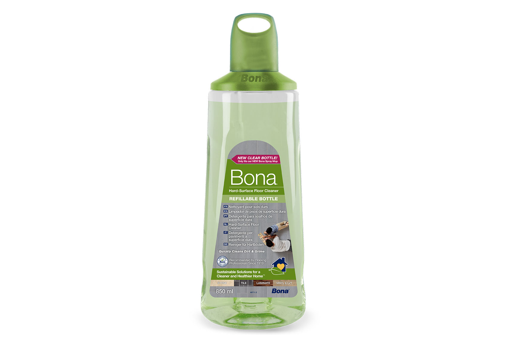Bona Stone, Tile & Laminate Cleaner 850 ml Mop Refill