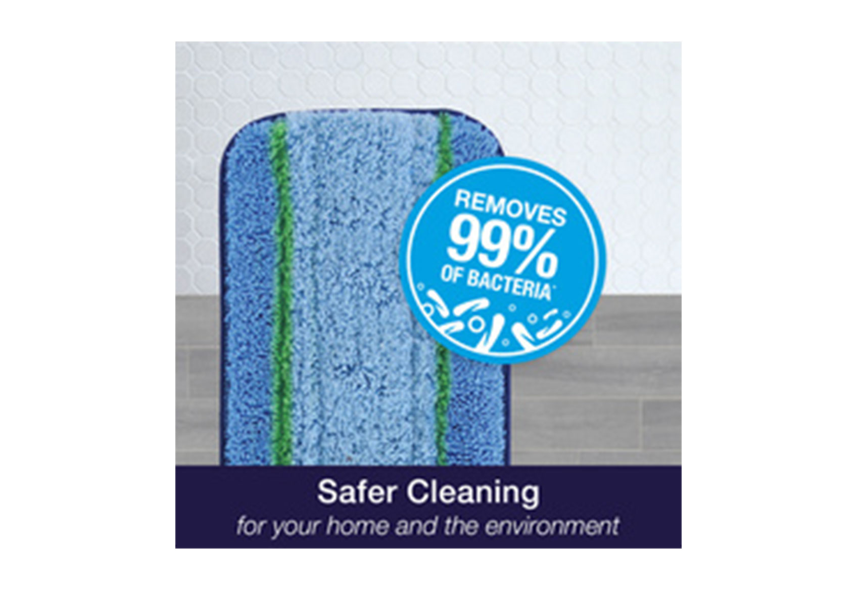 Microfiber Cleaning Pad - Safer Cleaning