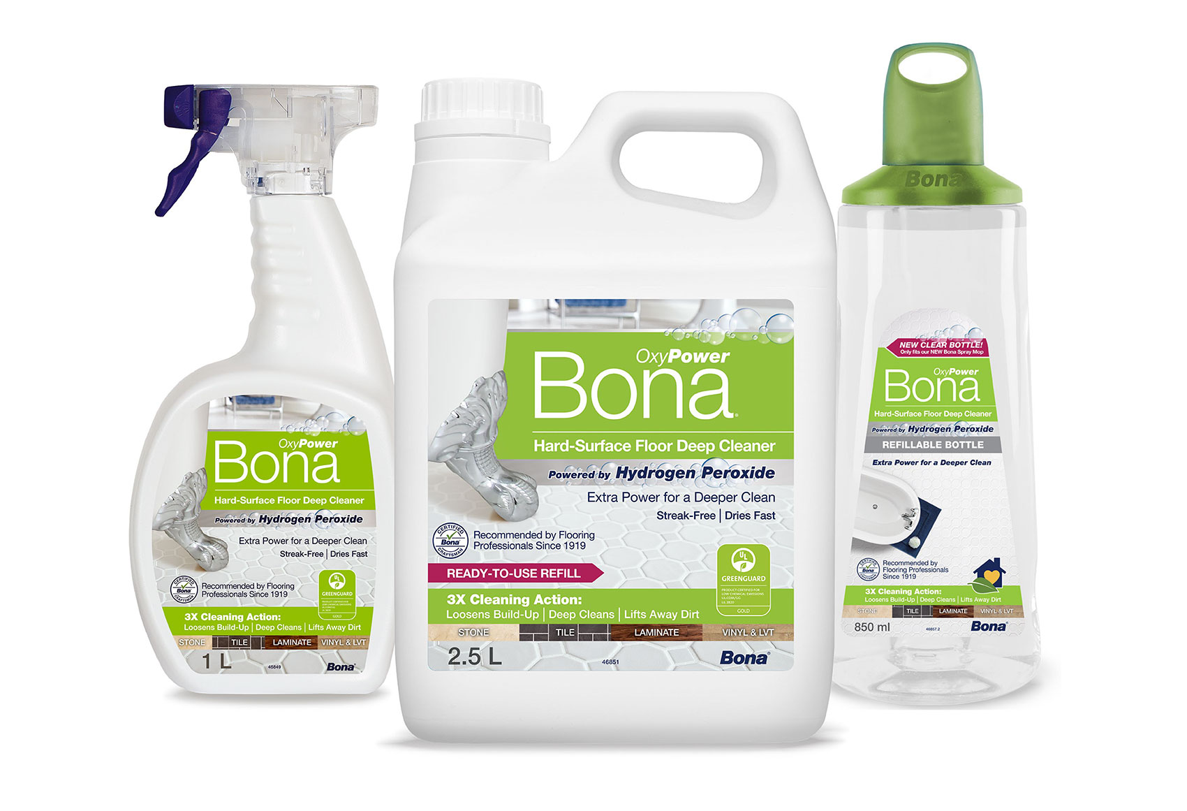 Bona Wood Floor Cleaner 2.5L For Timber Cleaning and Maintenance