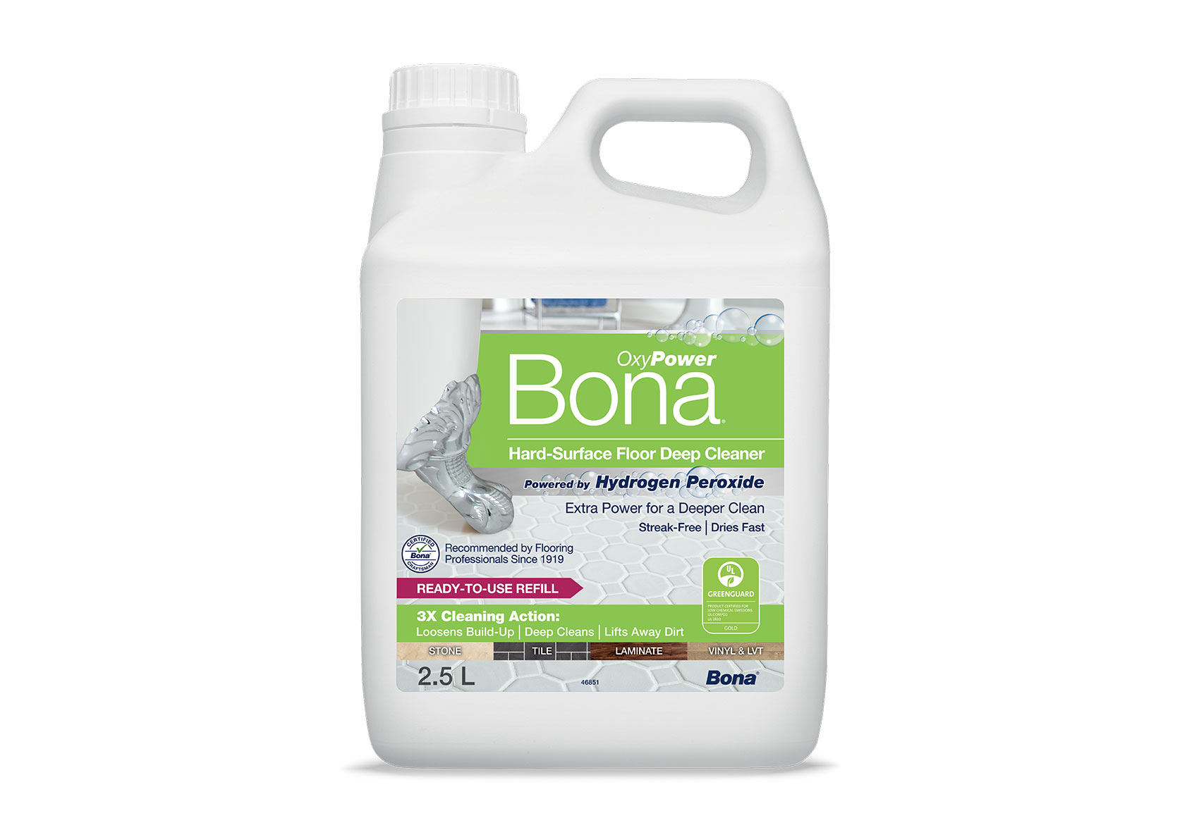 Bona Hard Surface Floor Deep Cleaner 2.5 Lt Refill