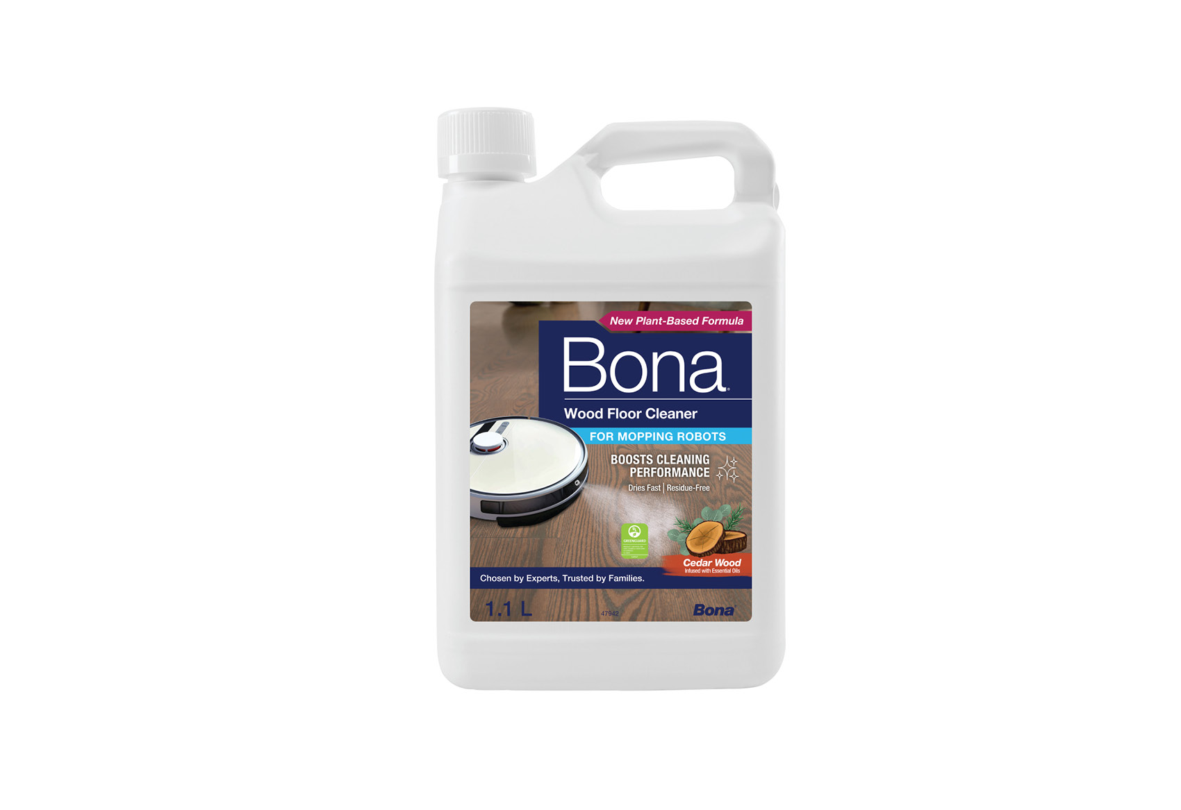 Bona Wood Floor Cleaner for Mopping Robots 1,1Lt Refill