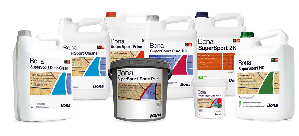 Bona Supersport, a Complete Range for Optimal Results